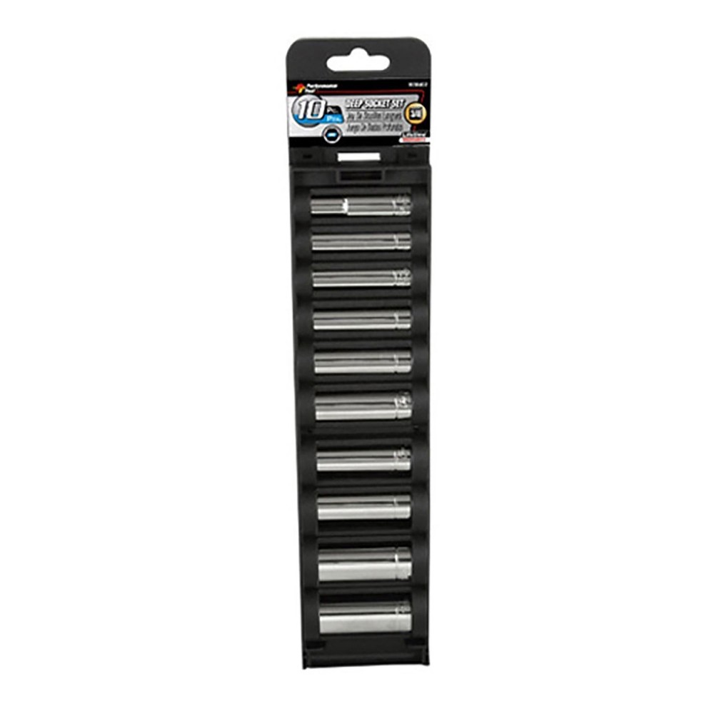 Performance Tool 3/8" DR Met DW Socket Set - 10-Piece W38402