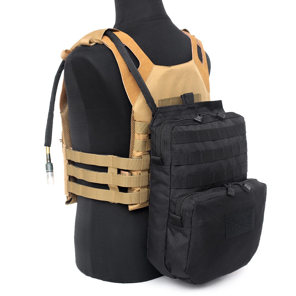 Tactical MOLLE Hydration Pack 3L Hydration Water Bladder Molle Vest Accessory US