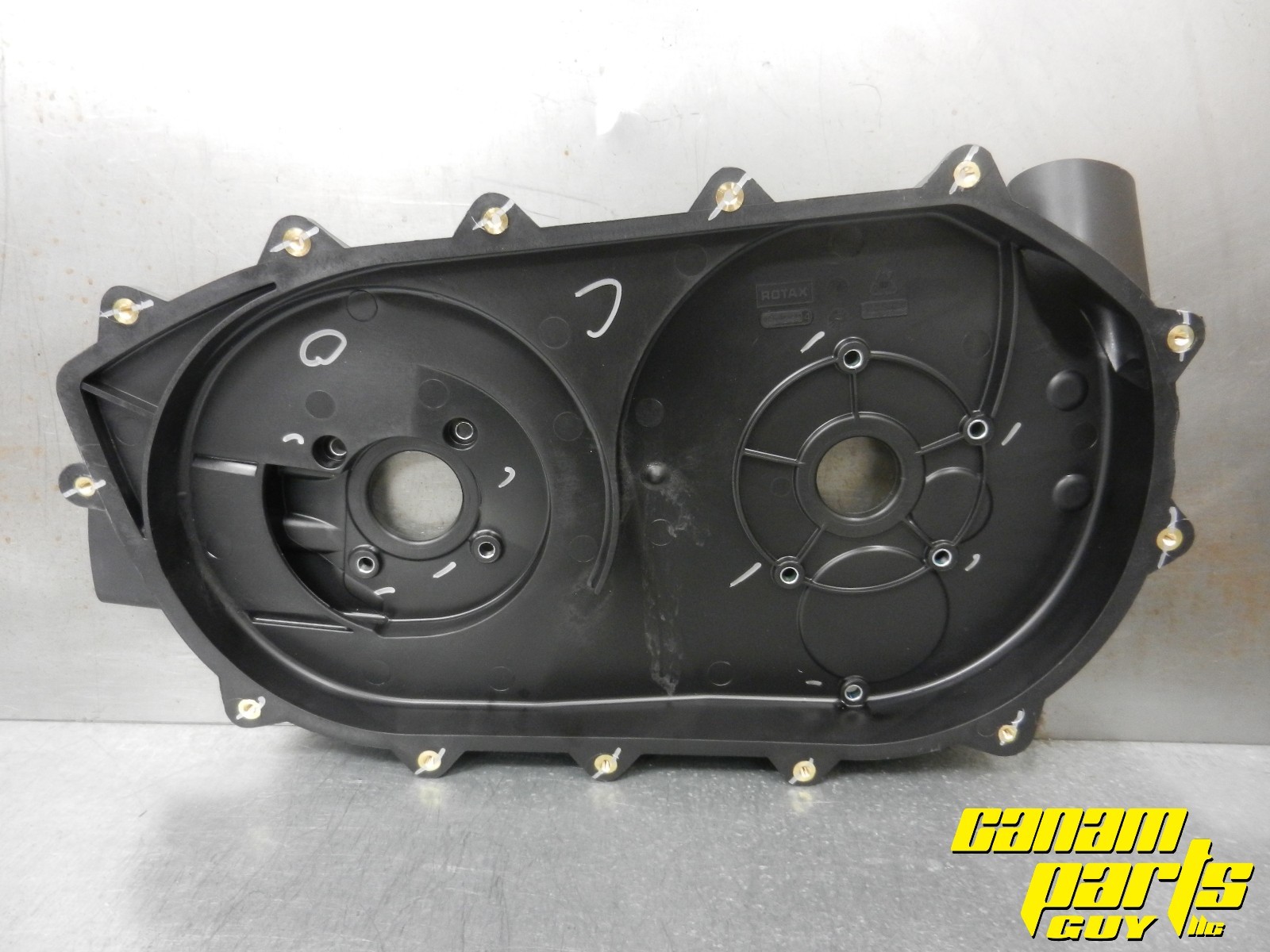 OEM Can Am 2015-2018 Maverick Turbo Clutch Outer CVT Cover And Back Plate Kit