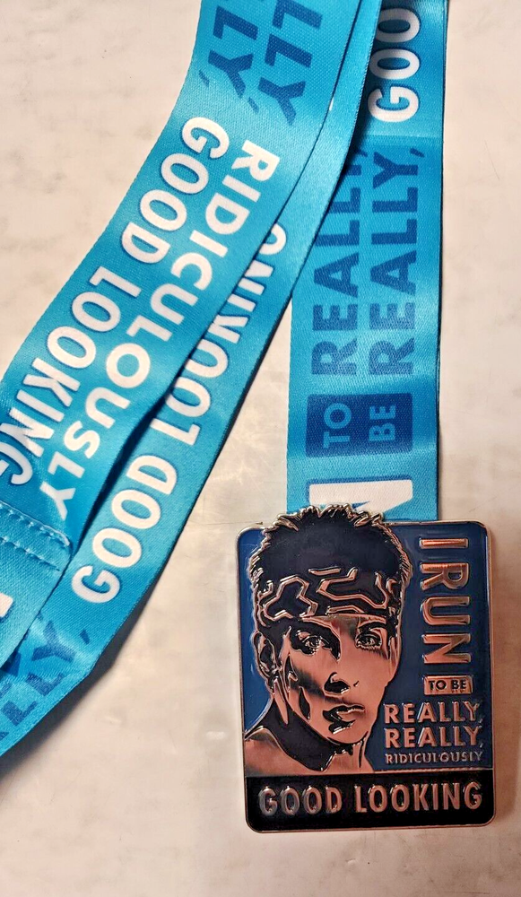 I Run to Be Really Really Rediculously Good Looing Marathon Medal - Zoolander