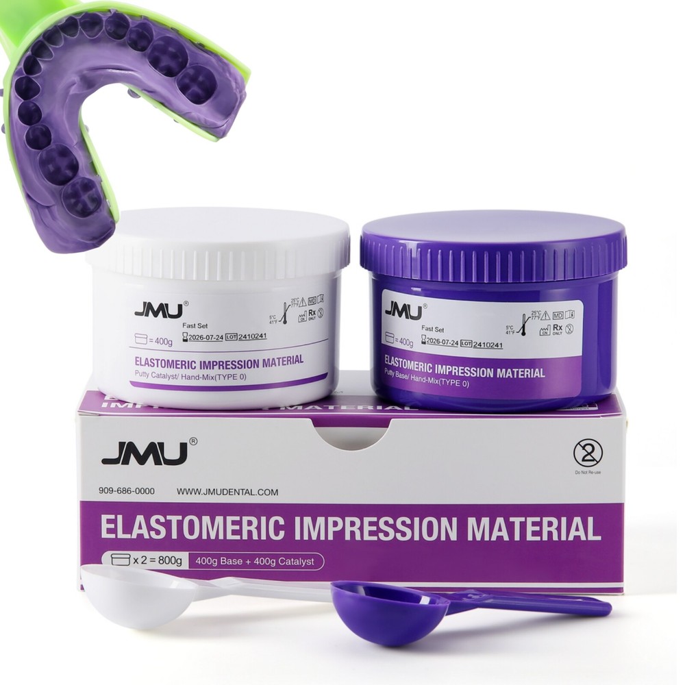 400G*2 Dental Impression Material Putty Fast/Normal Set Base & Catalyst