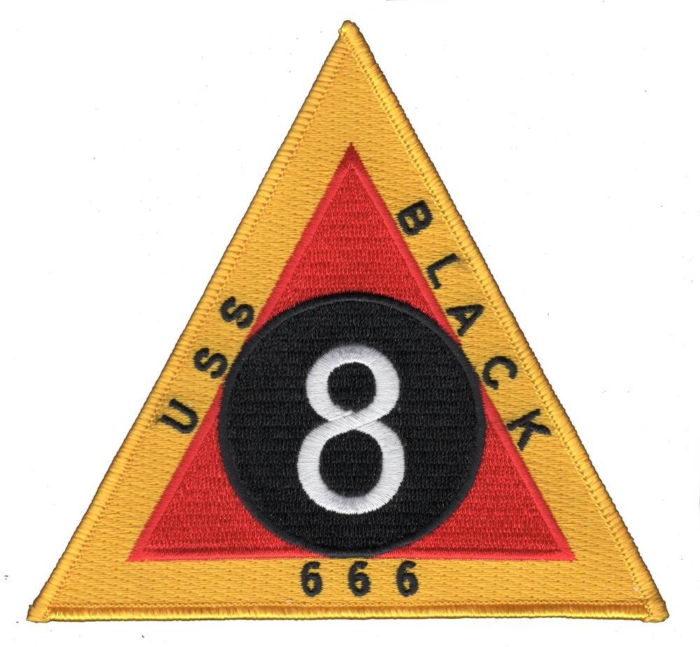 DD-666 USS Black Patch - Version B