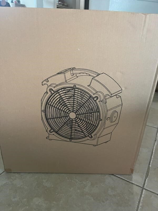 SS Axial Air Mover - Read