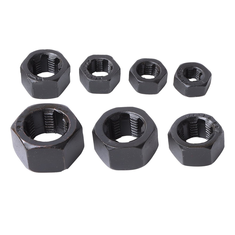 49PCS Thread Chaser Tools Set UNC UNF Metric Thread Restorer Tool Rethreading