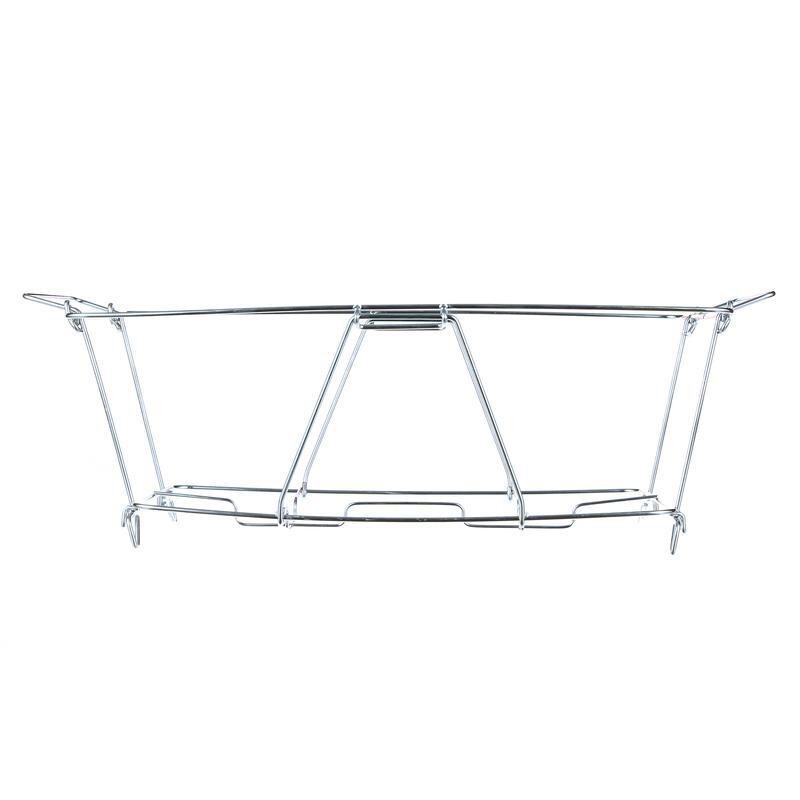 Folding Wire Chafing Rack Buffet Server Durable Space Saving Easy Setup New