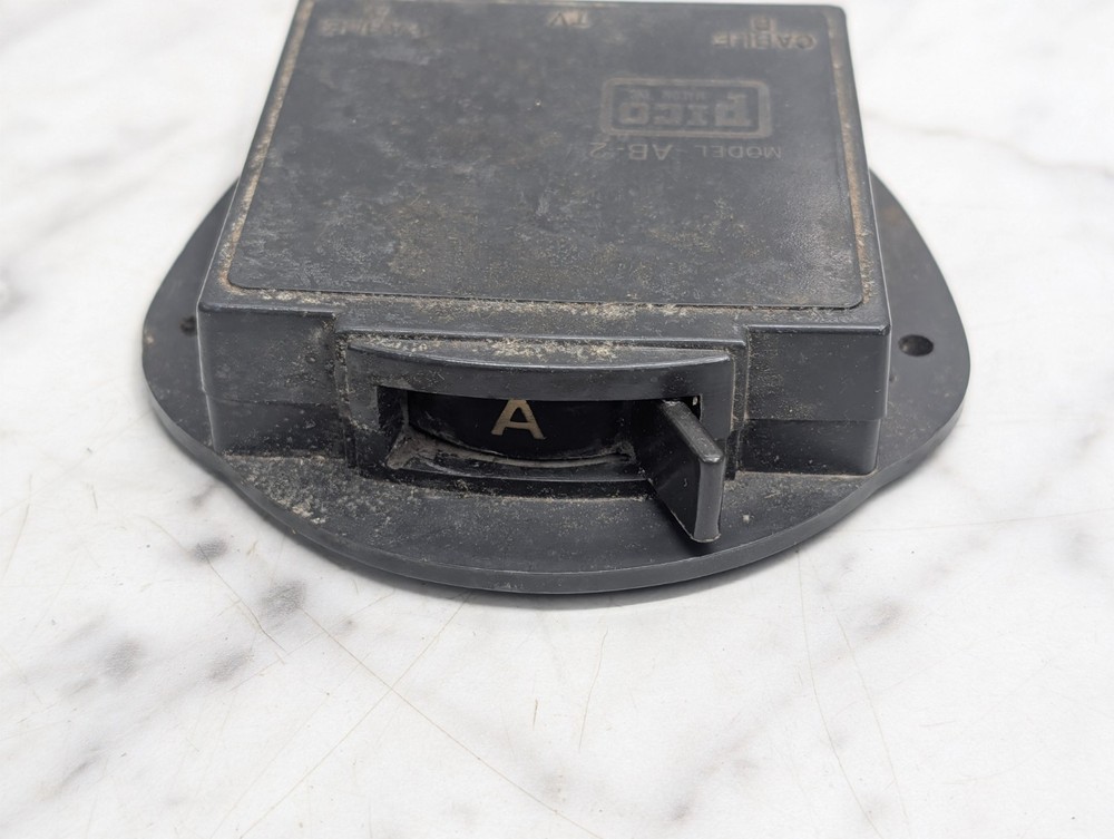 Vintage Pico Model AB-2 Cable Television 2 Input TV Selector Switch