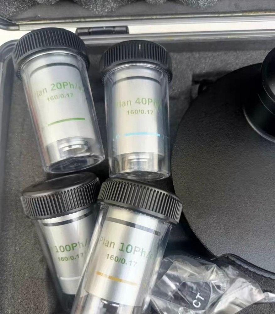 New MOTIC Microscope condenser set Equipped with objective lens packaging A33303