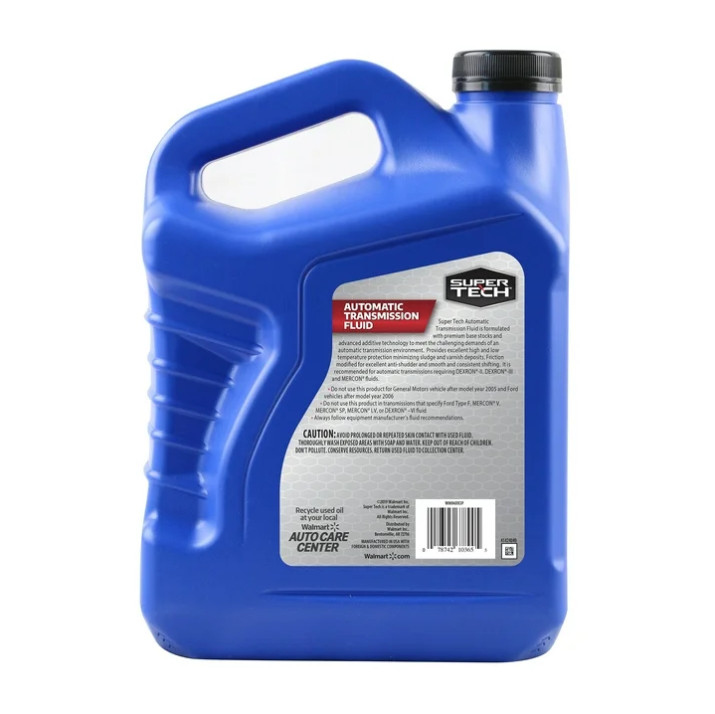 2 Bottle Super Tech Automatic Transmission Fluid, 1 Gallon Bottle