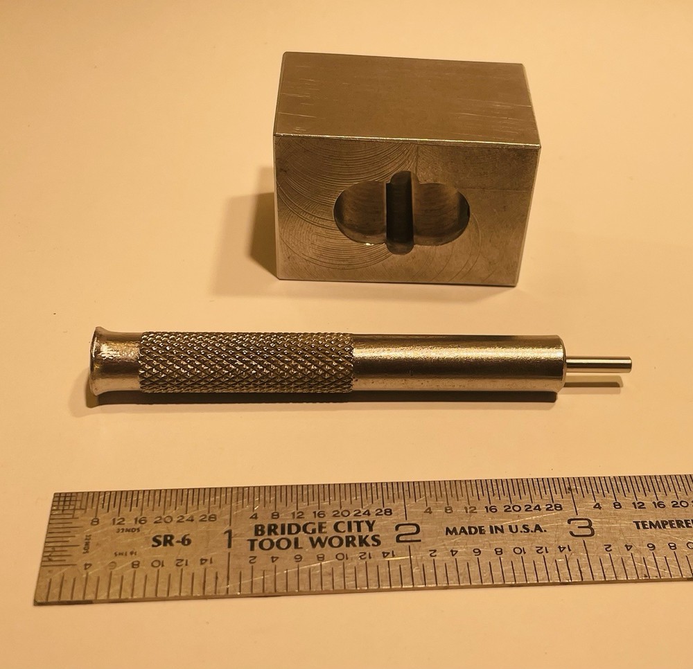 Locksmith A2 system IC Core Capping Block And Capping Punch