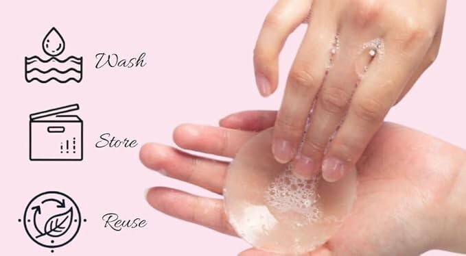 1-20 Pairs Nippleless Cover Pasties Women Reusable Adhesive Silicone Nipple Roun