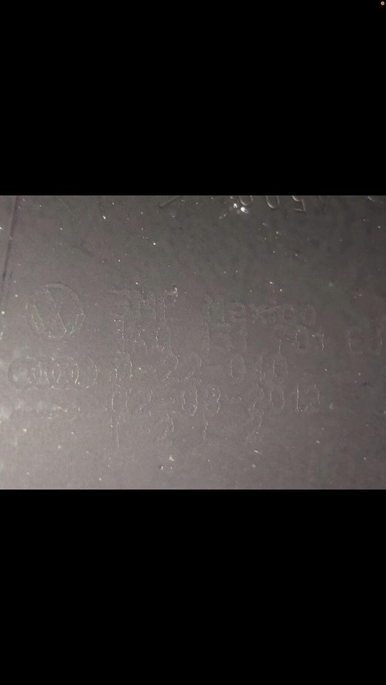 2013 VW GOLF TDI DPF AN CAT FILTER ELEMENTS