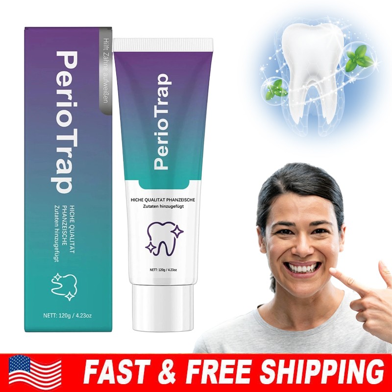 1-5PCS PerioTrap Mint Flavor Gum Toothpaste Cleaning Toothpaste Sensitive Teeth