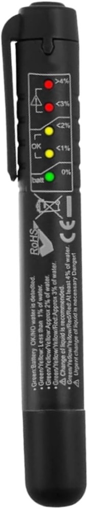 Brake Fluid Level Tester with 5 LED Digital Display, Compatible with DOT3/DOT4/D