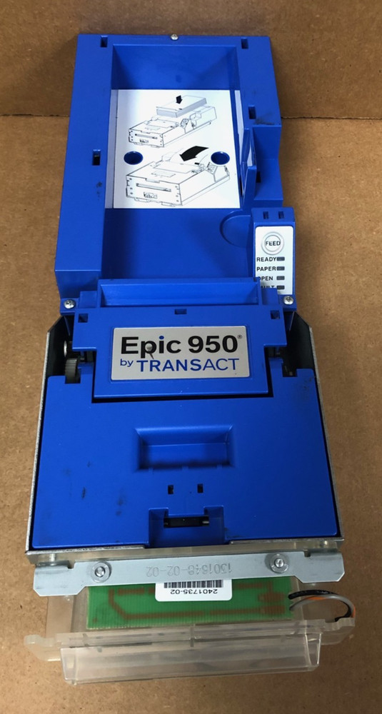 TRANSACT Epic 950 Slot Machine Thermal Ticket Printer 950L (UNTESTED)