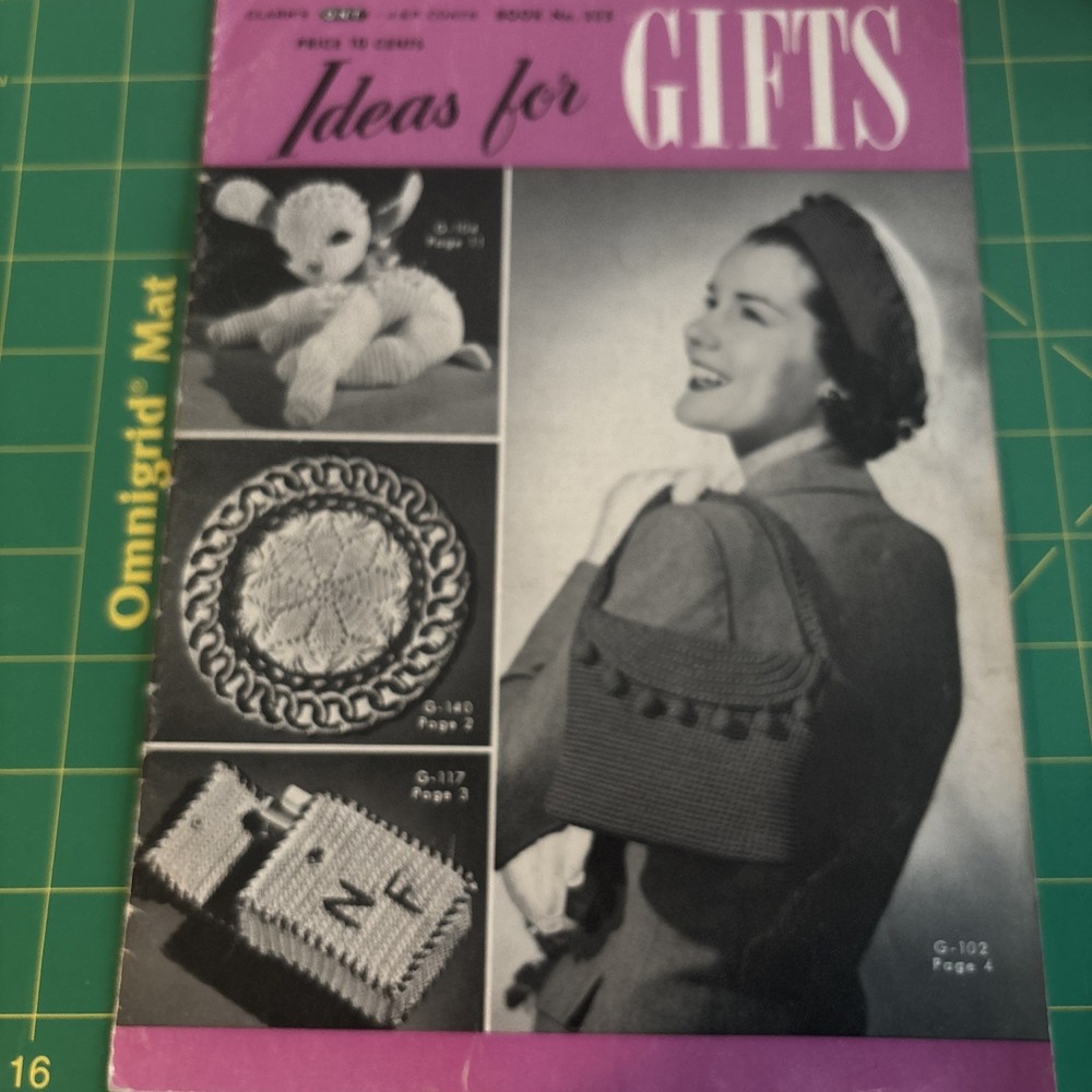 Unique Antique Crochet Patterns Booklet - Including Curtain Pulls