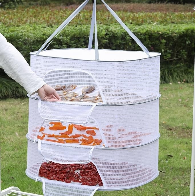 2-Pack Herb Drying Rack,4 Layers Mesh Drying Rack,Hanging Herb Drying Rack wi...