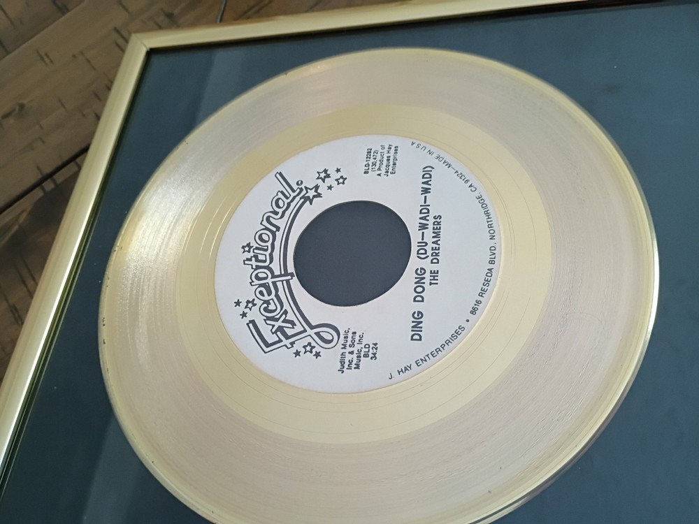 The Dreamers Ding Dong ( Du Wadi Wadi ) 45 Gold Record Exceptional Records