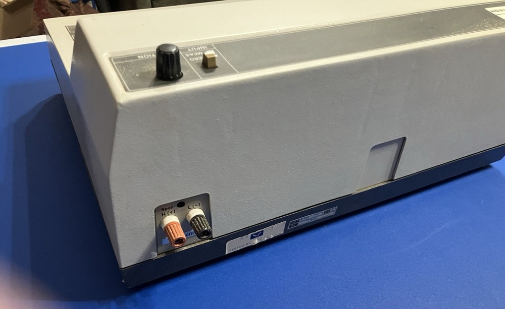 Instron Model 1011 Strip Chart Recorder Printer, Powers On