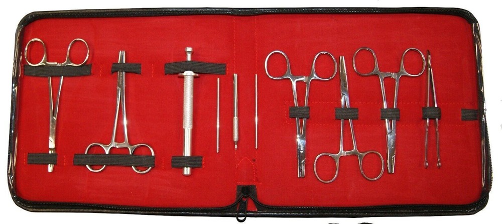 11 Tool Micro Dermal Kit Anchor Piercing Insertion Tools Anchor Holder Set