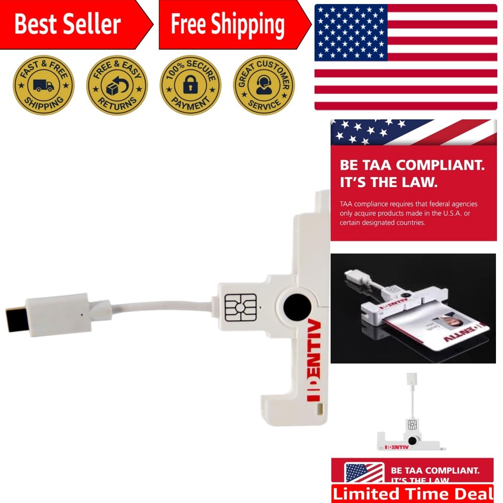 Ultra-Compact USB Smartfold Type C Card Reader for Mac & Mobile Devices