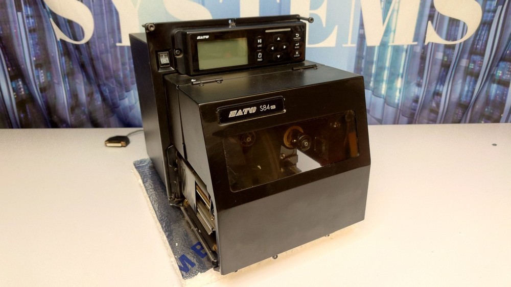 SATO S84 EX Print Engine Thermal Label Printer Untested For Parts
