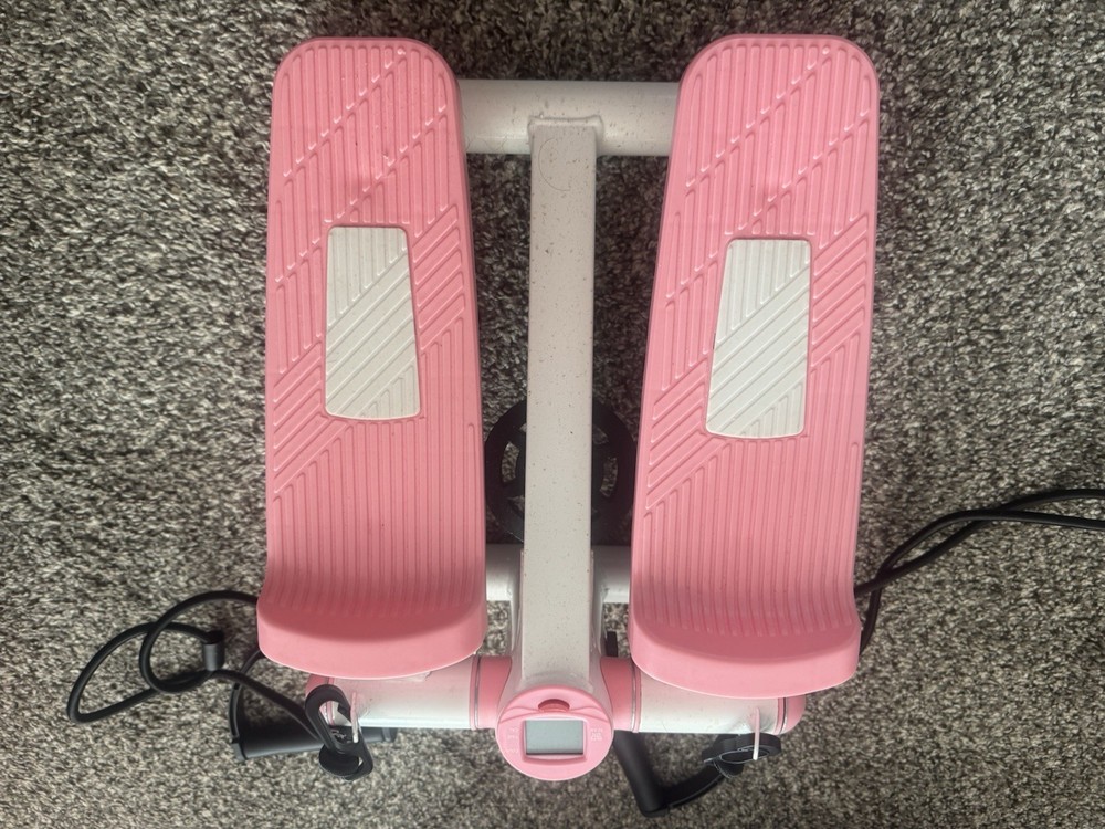 Mini Stepper Exercise Machine with Resistance Bands