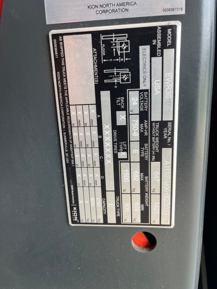 linde electric pallet jack