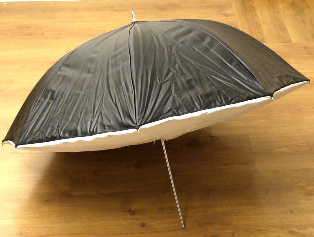 PRL) WHITE SOFTBOX UMBRELLA DIFFUSER 100 cm FLASH PHOTO STUDIO UMBRELLA