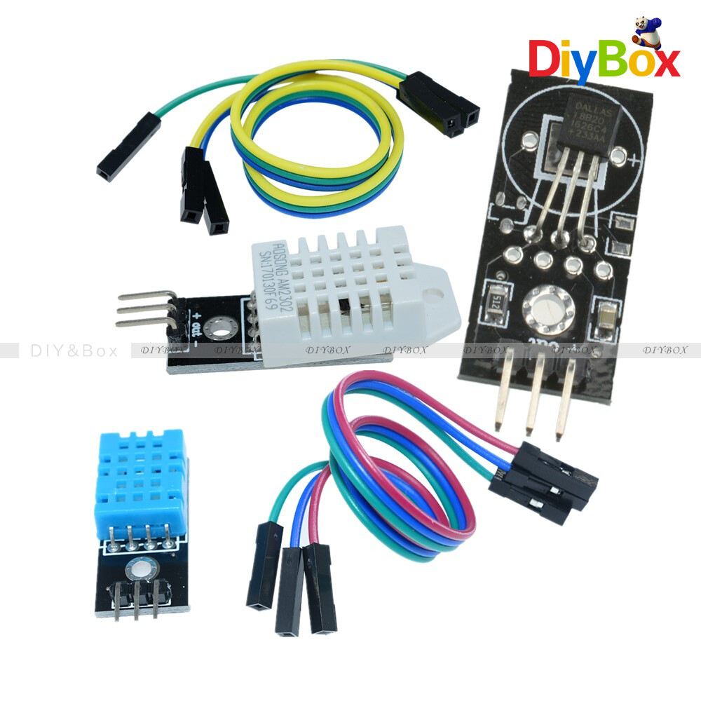 DHT22/AM2302 DHT11 DS18B20 Digital DC 5V Temperature and Humidity Sensor Module