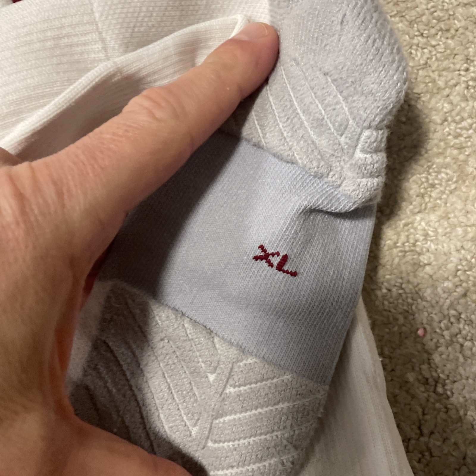 NIKE AS Roma Soccer Socks Football – WHite XL