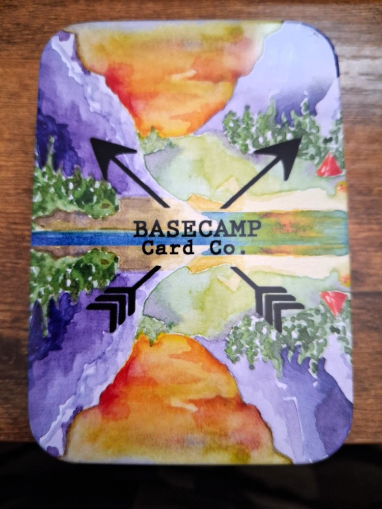 ⛺️ Basecamp Card Co. 54 Fun Interactive Campfire Cards - Conversation Starters ⛺