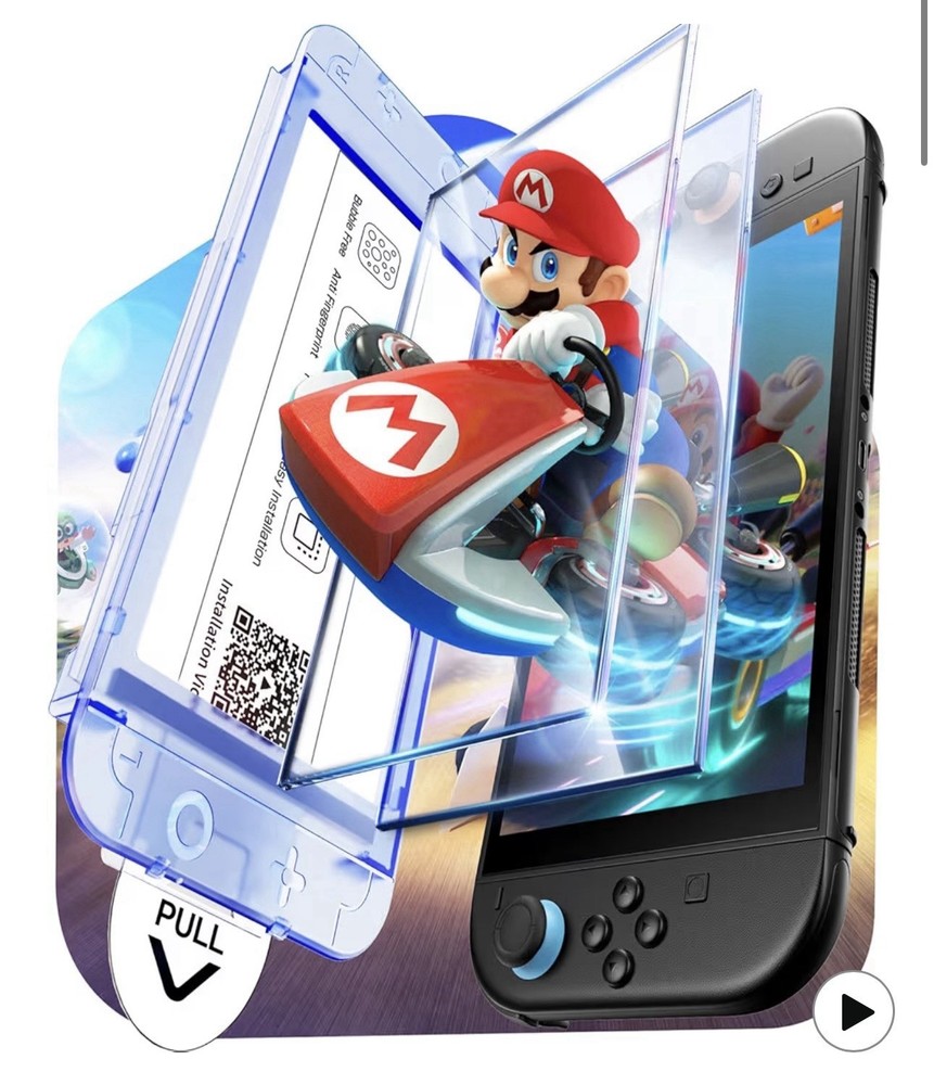 Nintendo Switch Glass Screen Protector Clear for Console