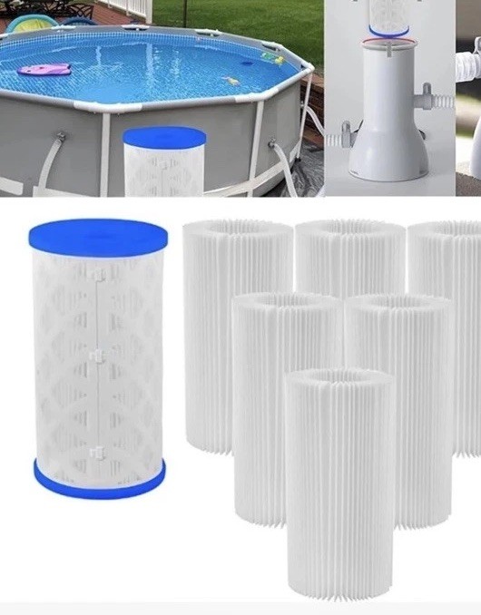 6-Pack Advanced Universal Pool Filters - Type A, C, or lll.