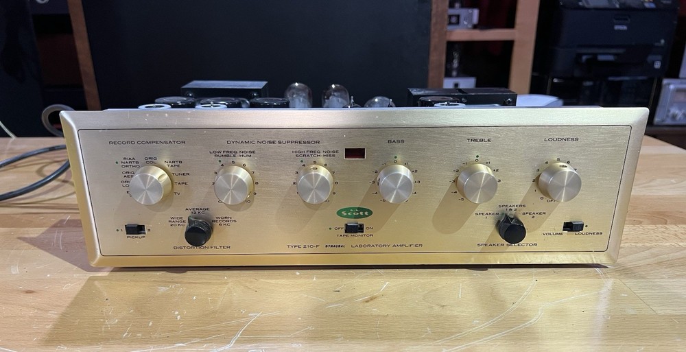 HH Scott 210F Dynaural Laboratory Mono Amplifier, Serviced & Recapped. Single