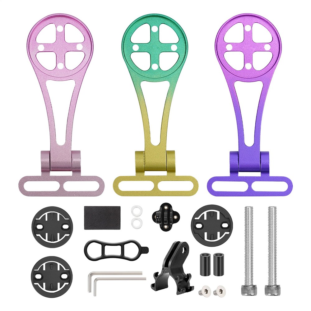 Front Cycling Computer Mount Adjustable Versatile Bike Mount Speedometer Holder