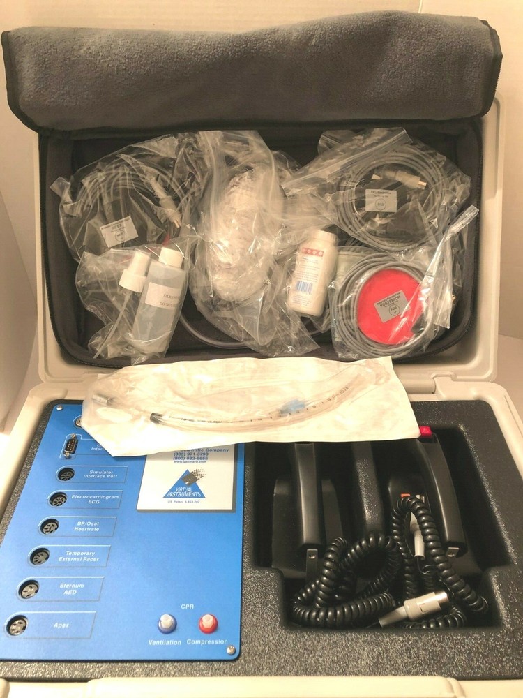 VIRTUAL INSTRUMENTS GAUMARD SCIENTIFIC CO. CODE BLUE 111 SYSTEM TRAIN SIMULATOR