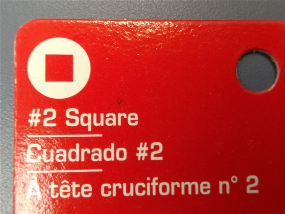 Senco EA0298 2pk Square Head DuraSpin Drive Bits