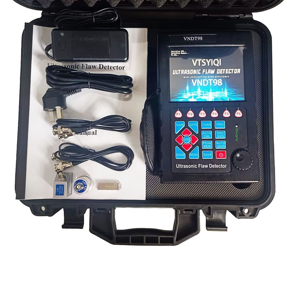 Ultrasonic Flaw Detector with B Scanning Function Touch Screen 0 ~ 9999mm