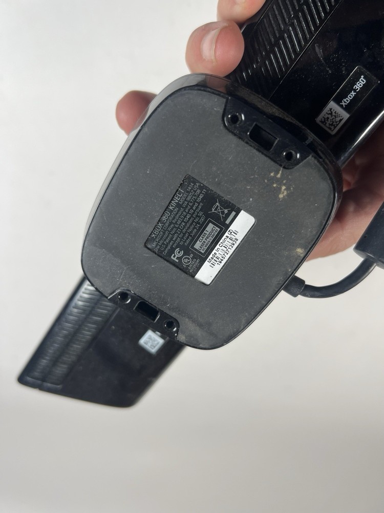 Official Microsoft Xbox 360 Black Kinect Sensor Bar Model 1414 - TESTED