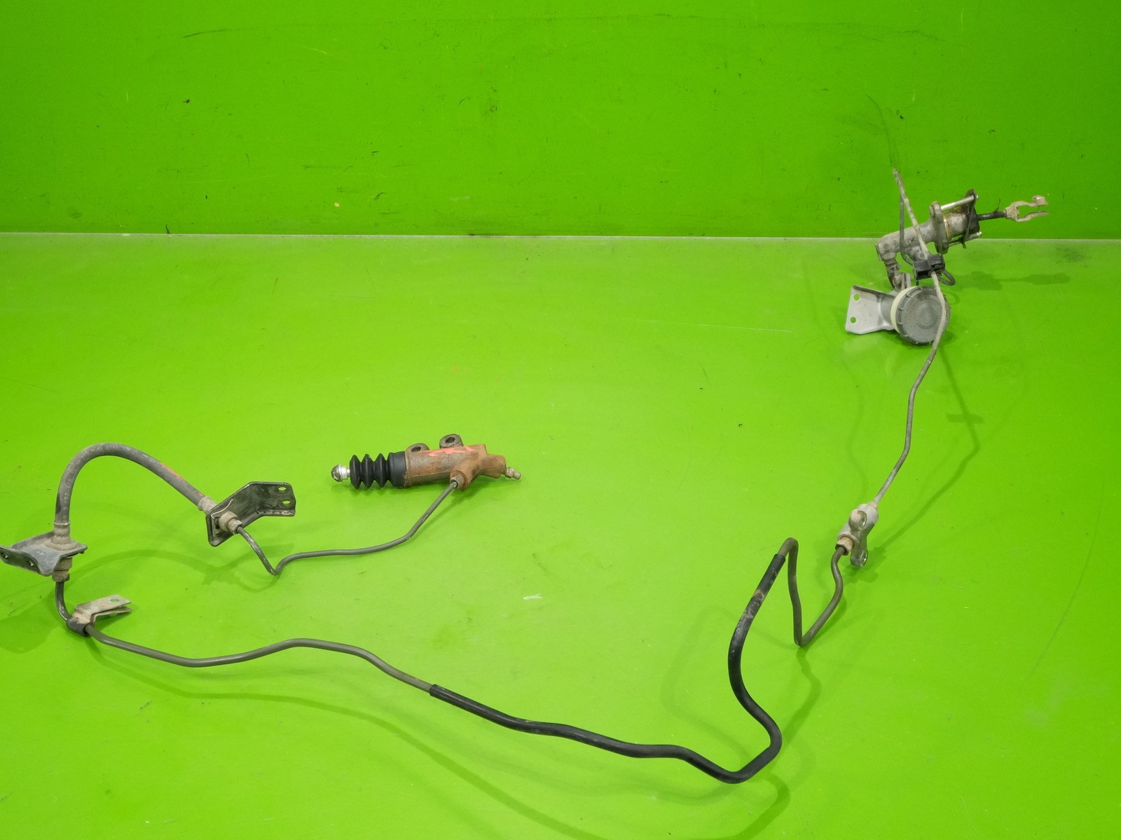 92-95 Civic OEM 5 spd MT manual trans hydro clutch line master + slave cylinder