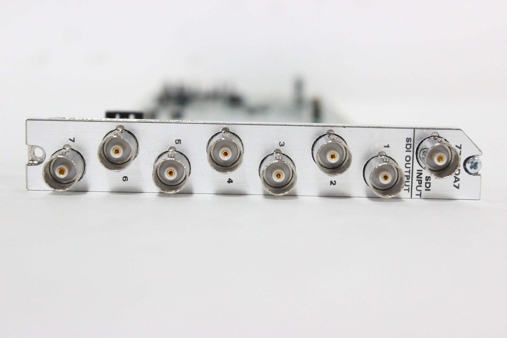 Evertz 7700FC Frame Controller Card w/ Backplane (1371-98-10)