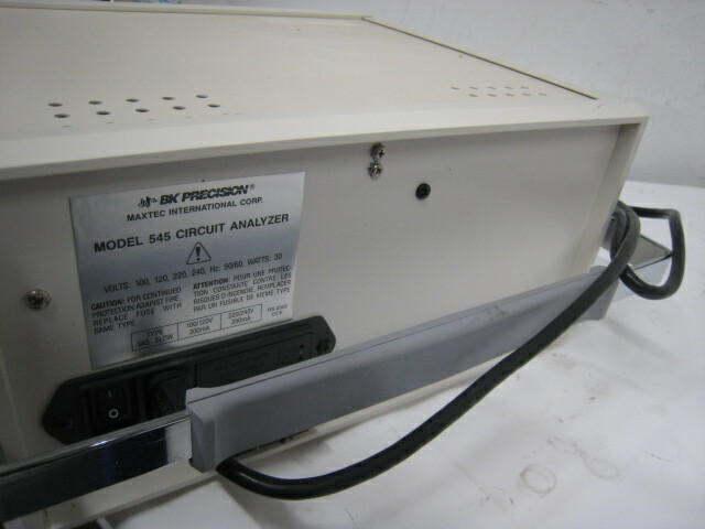 BK precision 545 Circuit Analyzer