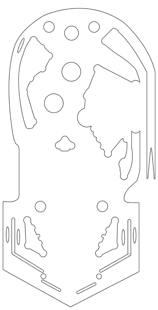 Playfield Protector for Bally - Wizard! Pinball Machine