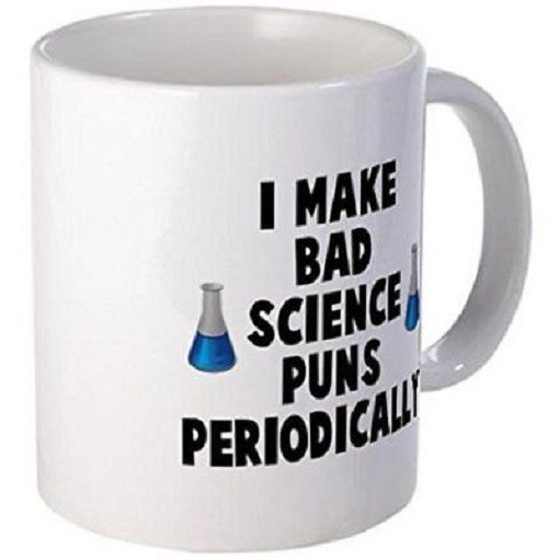 11oz mug Bad science puns
