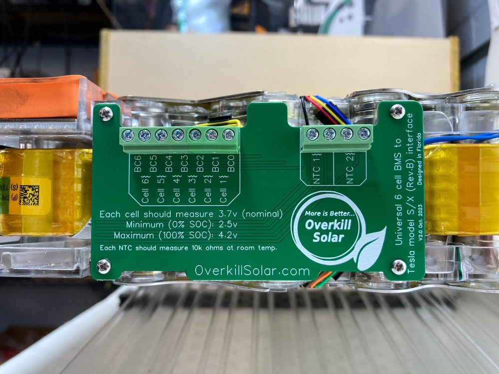 Tesla Universal BMS Interface Board