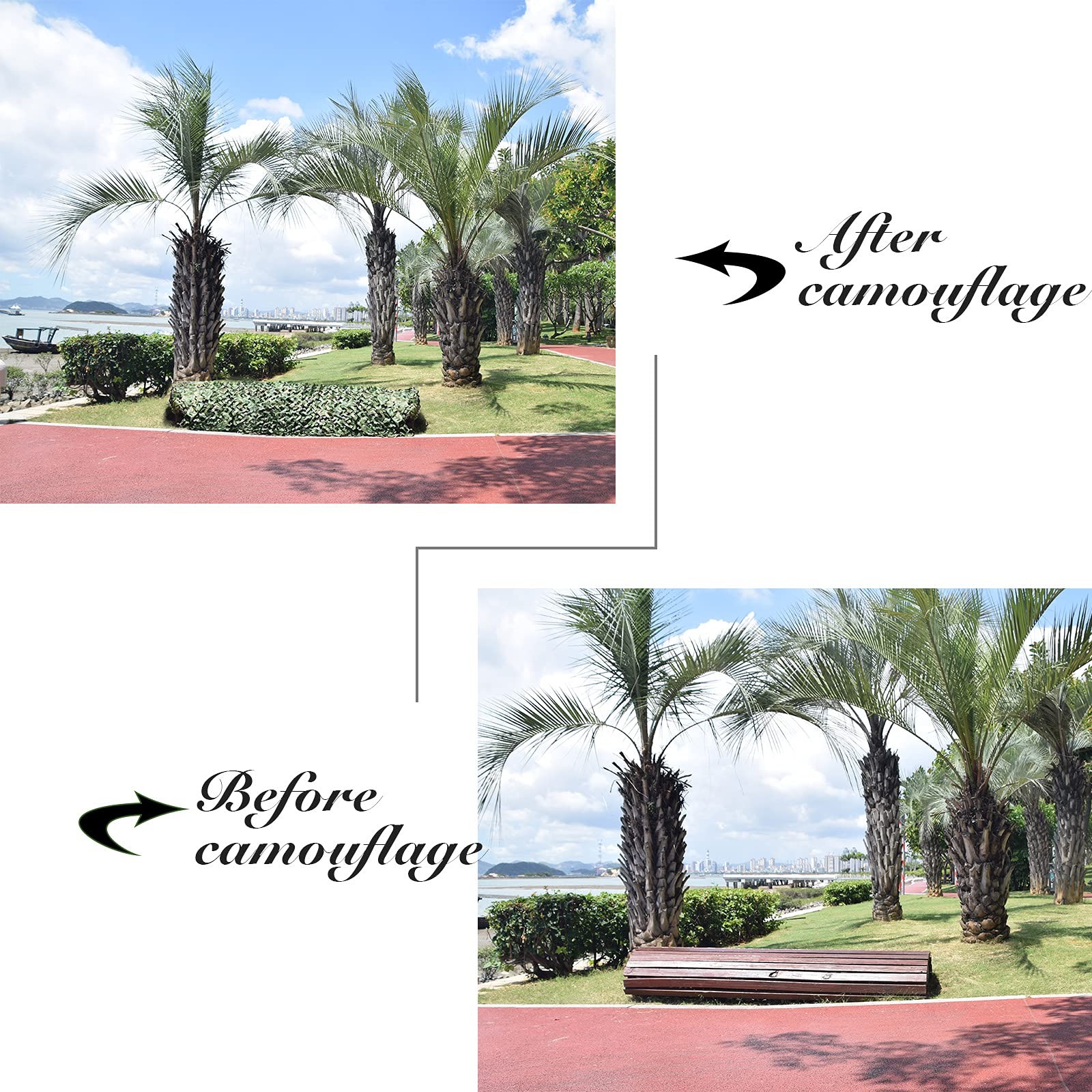 13x20ft Camping Camouflage Netting Military Camo Sunshade Mesh Hunting Car Cover