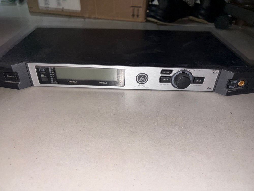 AKG DSR700 Digital Wireless Microphone Receiver System