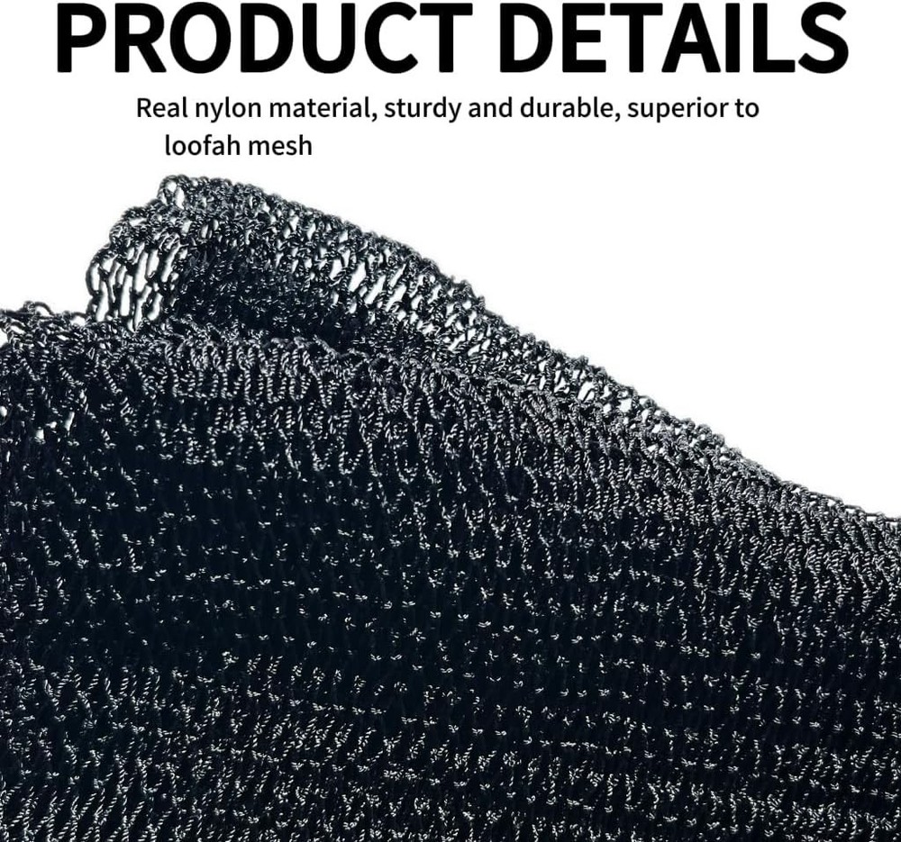 SPMKTBOZAI African Net Sponge Authentic, Exfoliating Real...