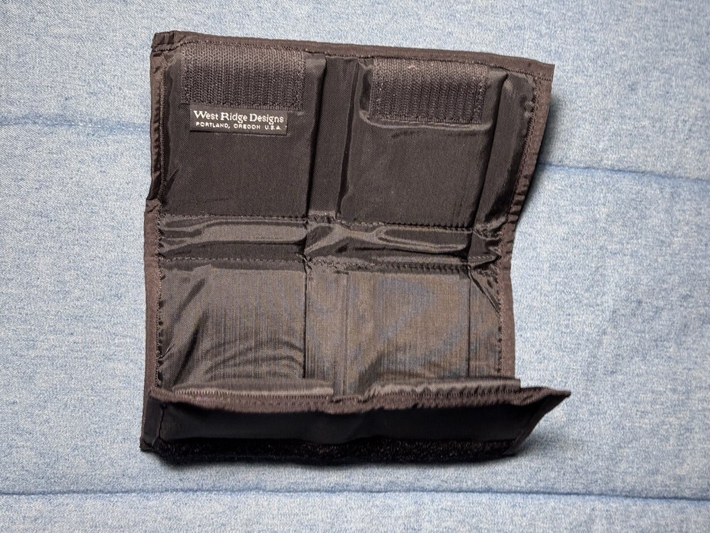 Vintage Apple Black Nylon Floppy Disk Case