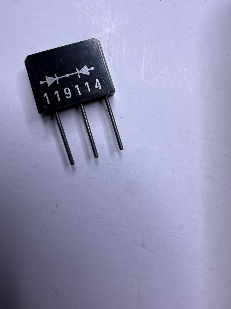 Phillips Sylvania ECG113A Bridge Rectifier NOS 3-Pin Power Module w/ Box